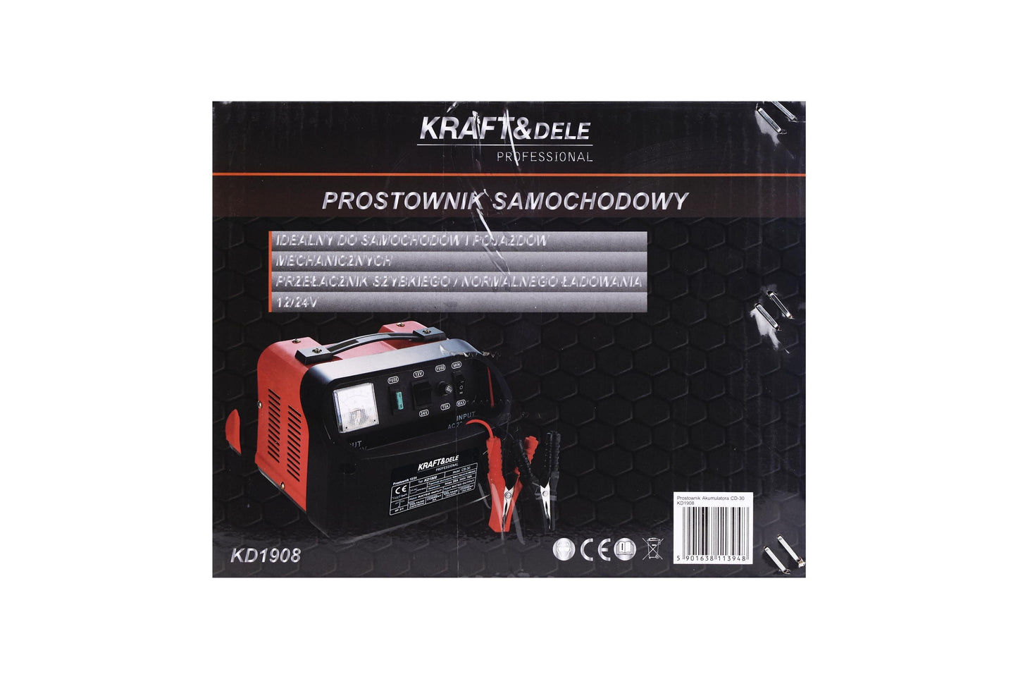 Chargeur de batterie voiture 12/24V 30A