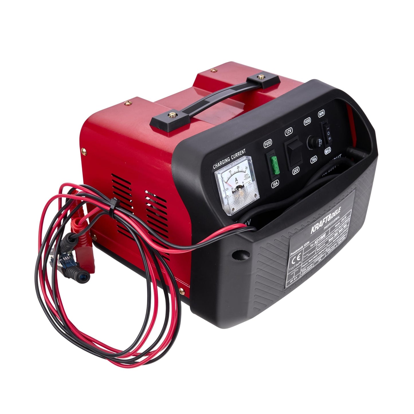 Chargeur de batterie voiture 12/24V 30A