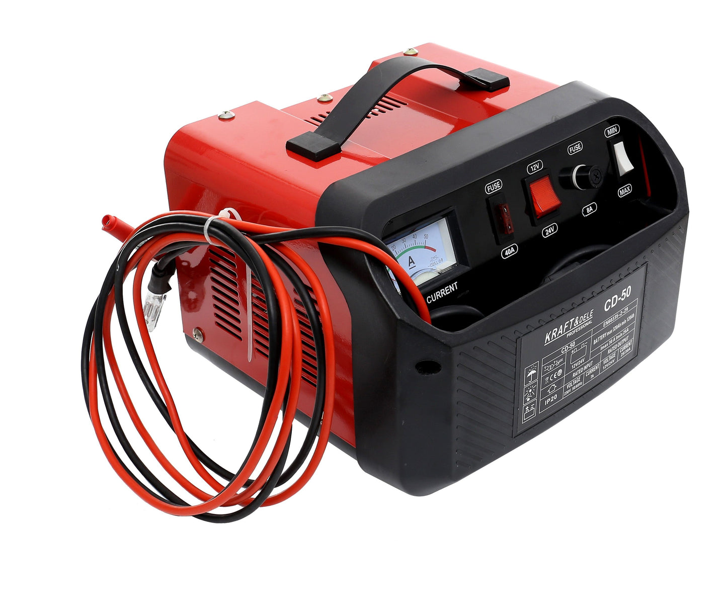 Chargeur de voiture 12 24V 50A 320Ah