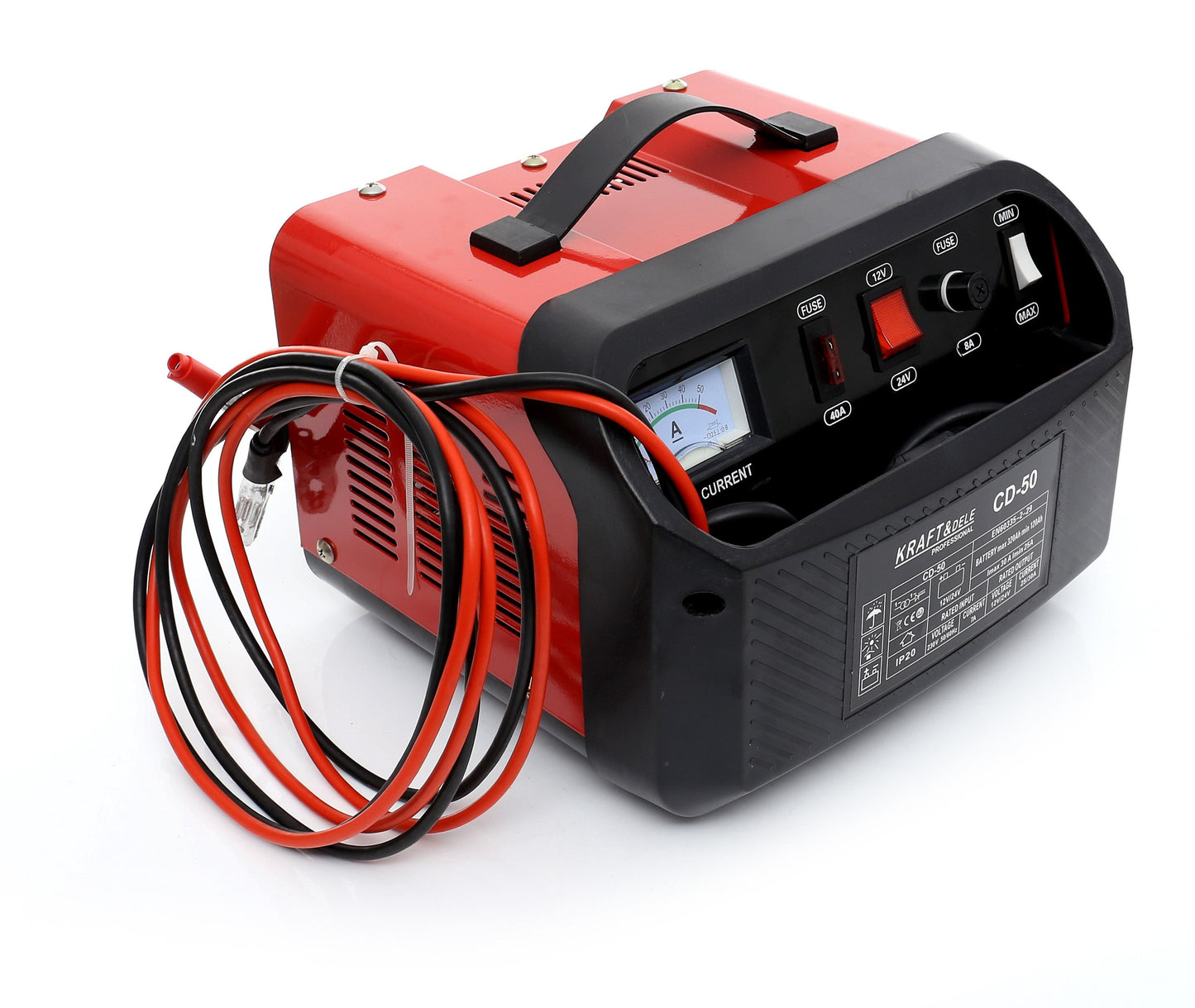 Chargeur de voiture 12 24V 50A 320Ah