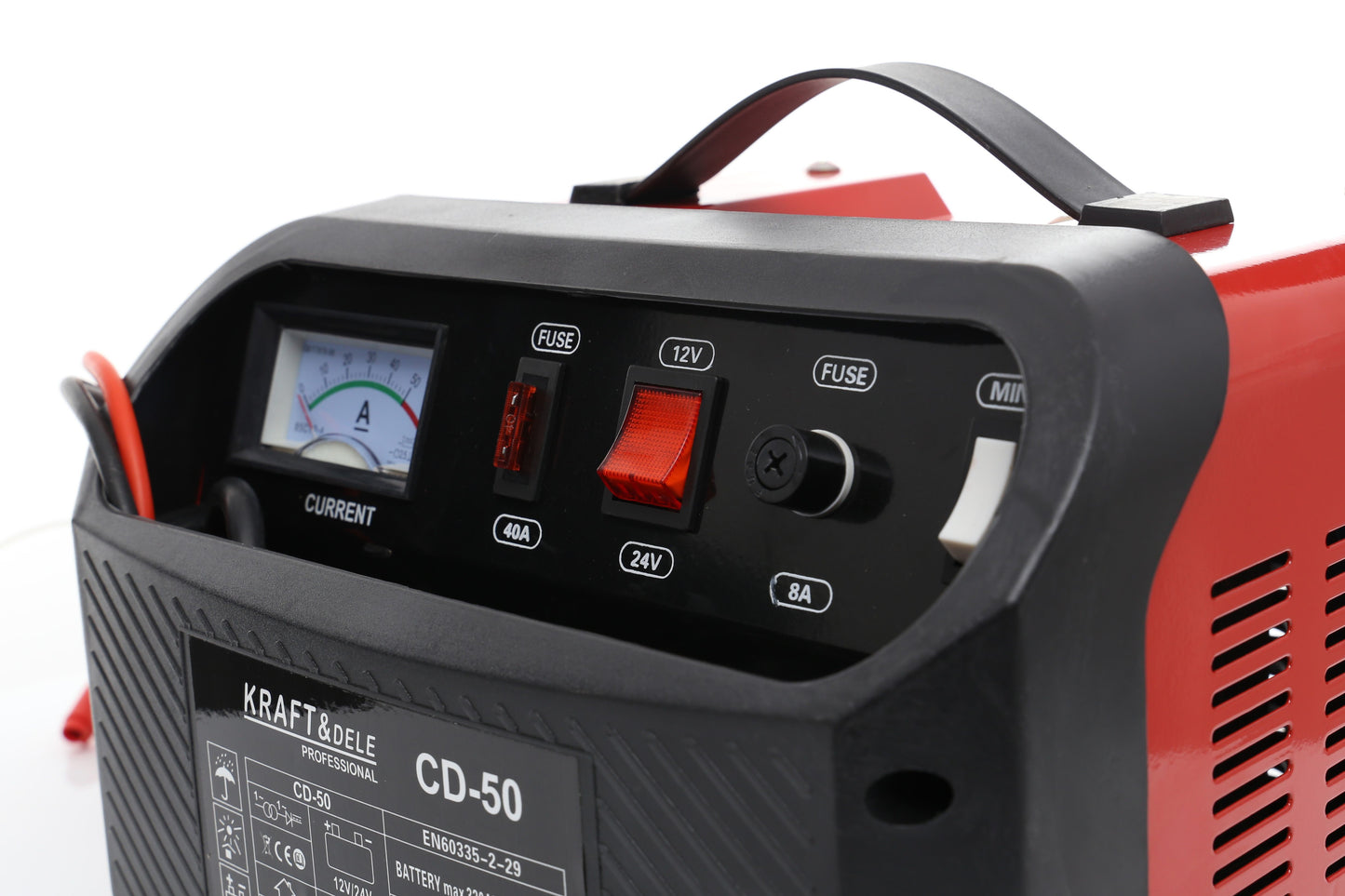 Chargeur de voiture 12 24V 50A 320Ah