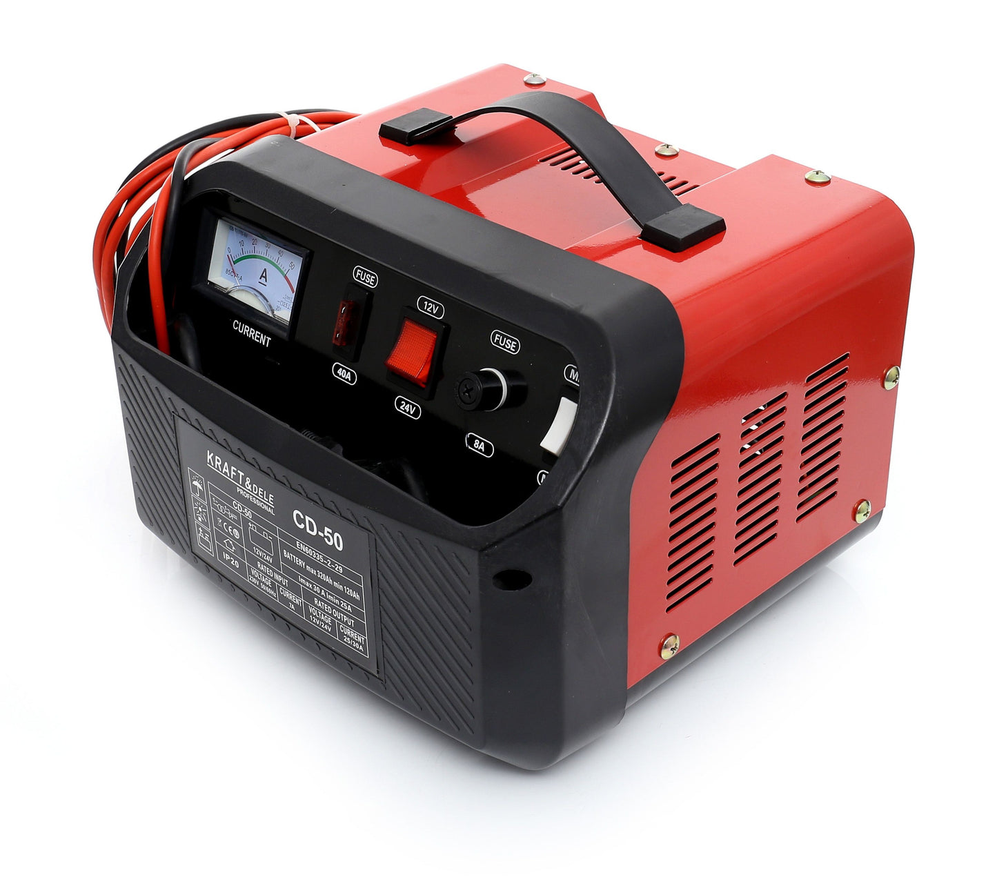 Chargeur de voiture 12 24V 50A 320Ah