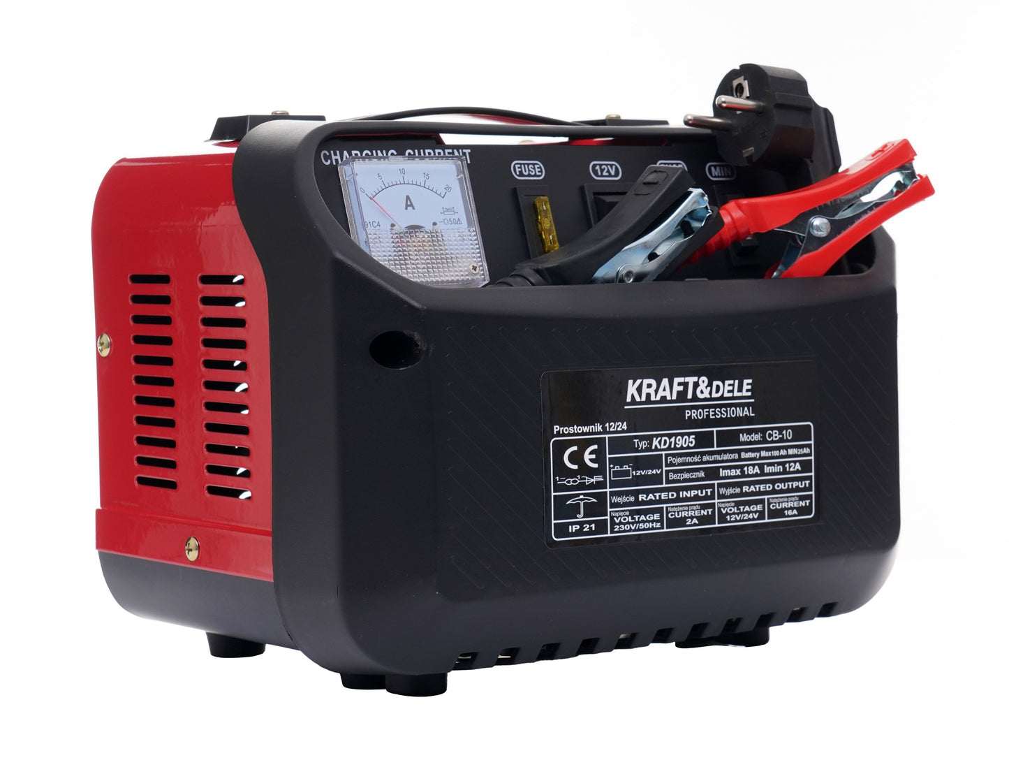 Chargeur de voiture 12V 24V 10A 60Ah