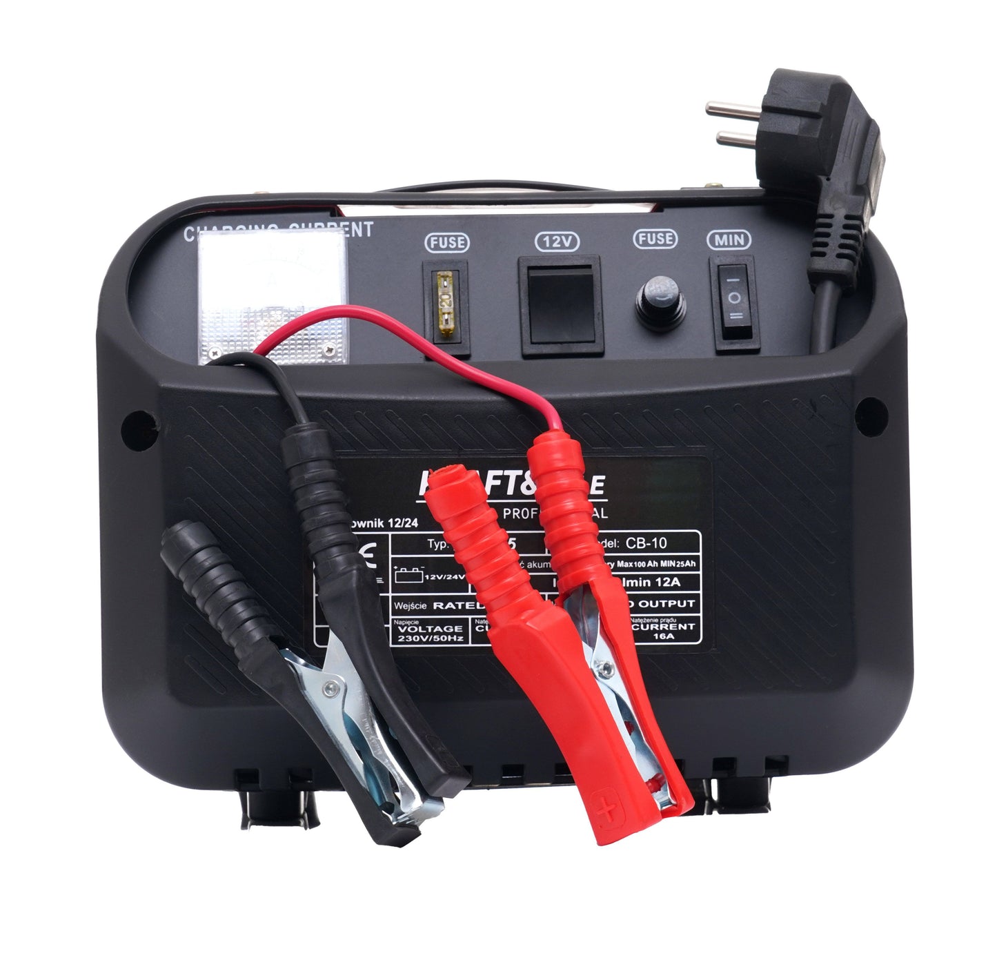 Chargeur de voiture 12V 24V 10A 60Ah