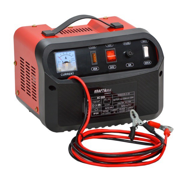 Chargeur de voiture 12V 24V 10A 60Ah