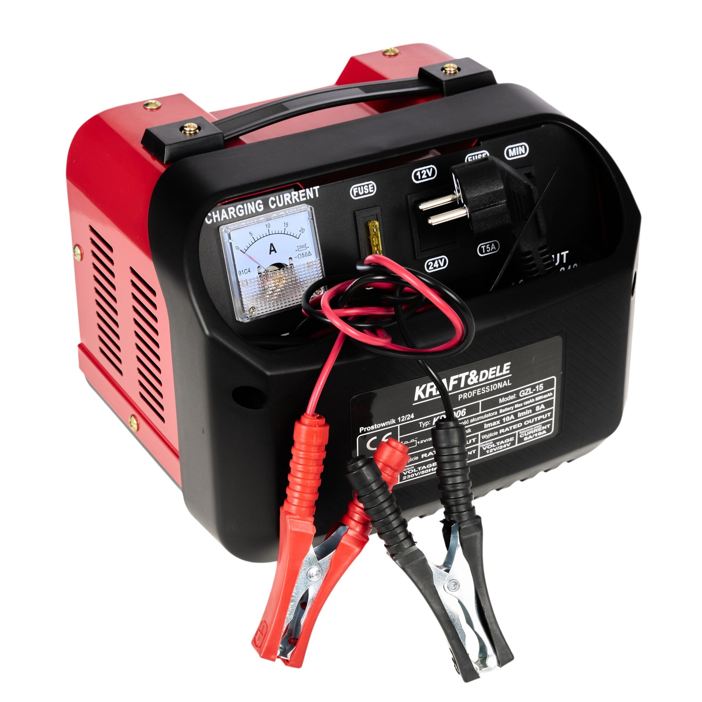 Chargeur de voiture 12V 24V 20A 200Ah
