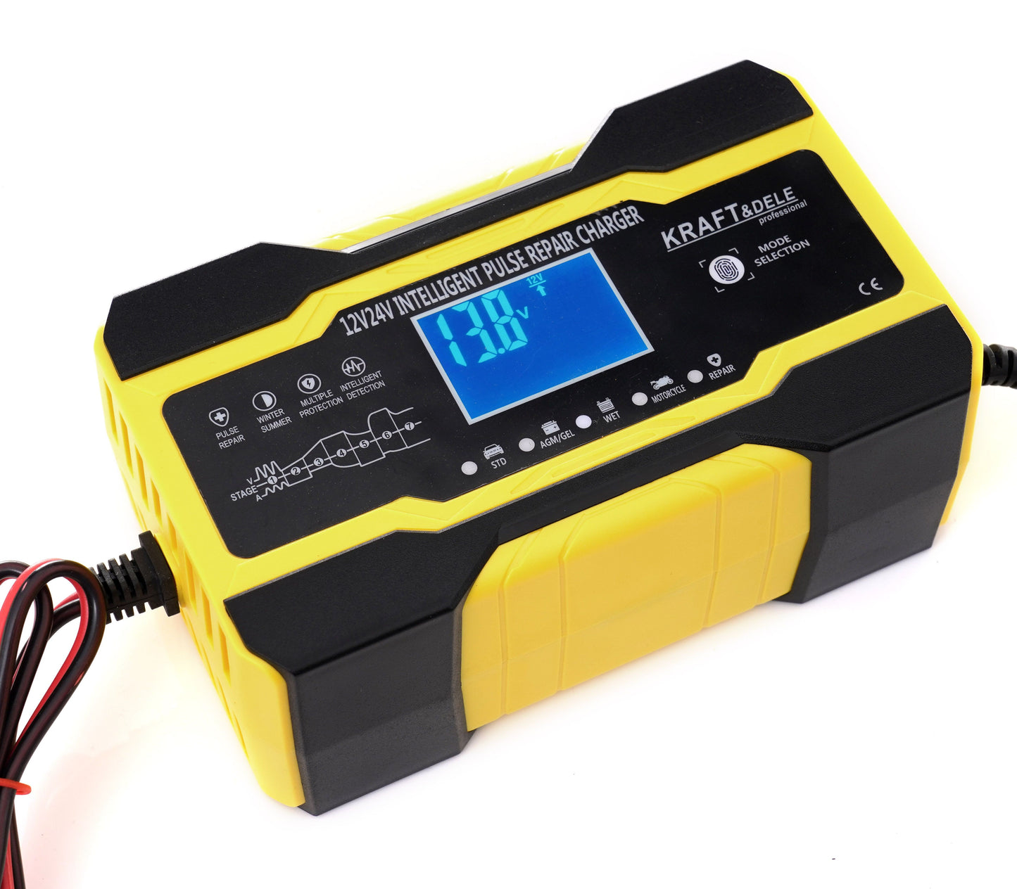 Chargeur de batterie Redresseur universel 12/24V 5A/10A