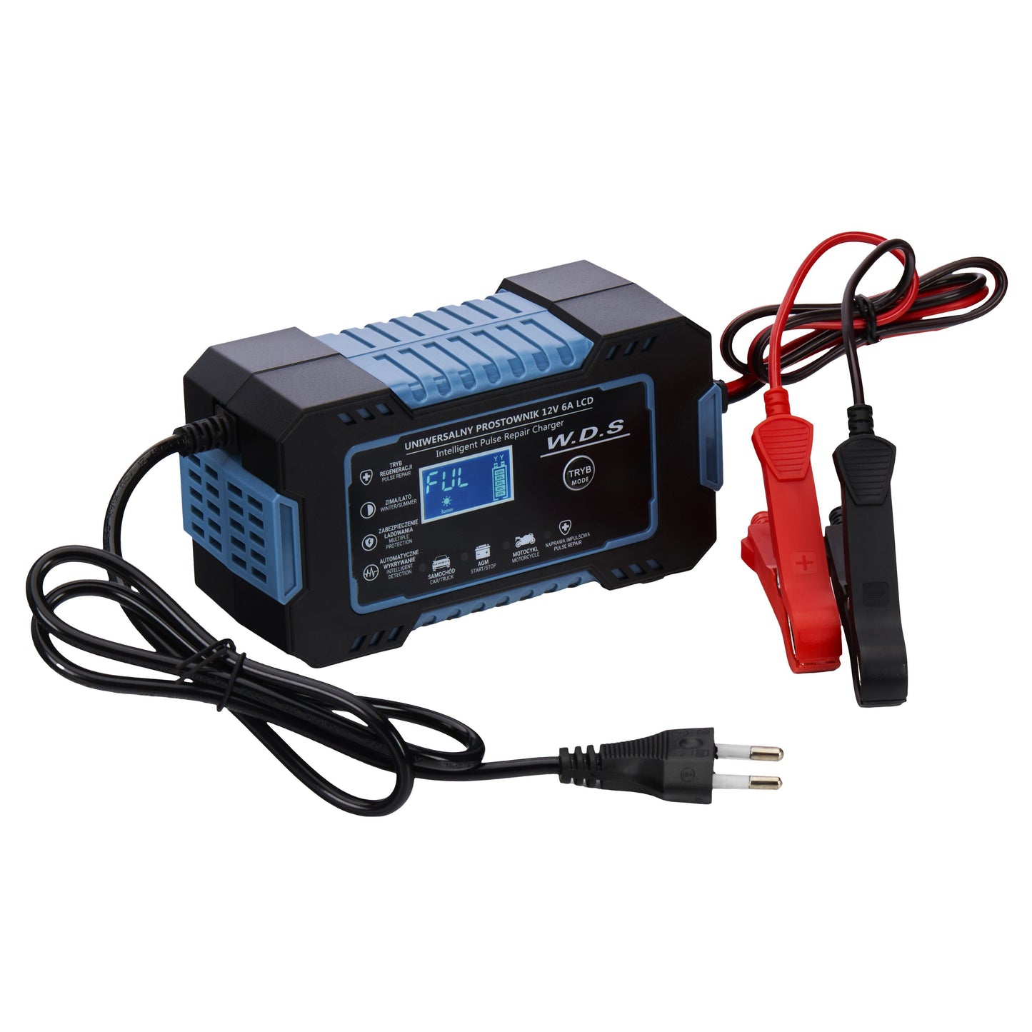 Chargeur de batterie Redresseur universel 12V / 6A