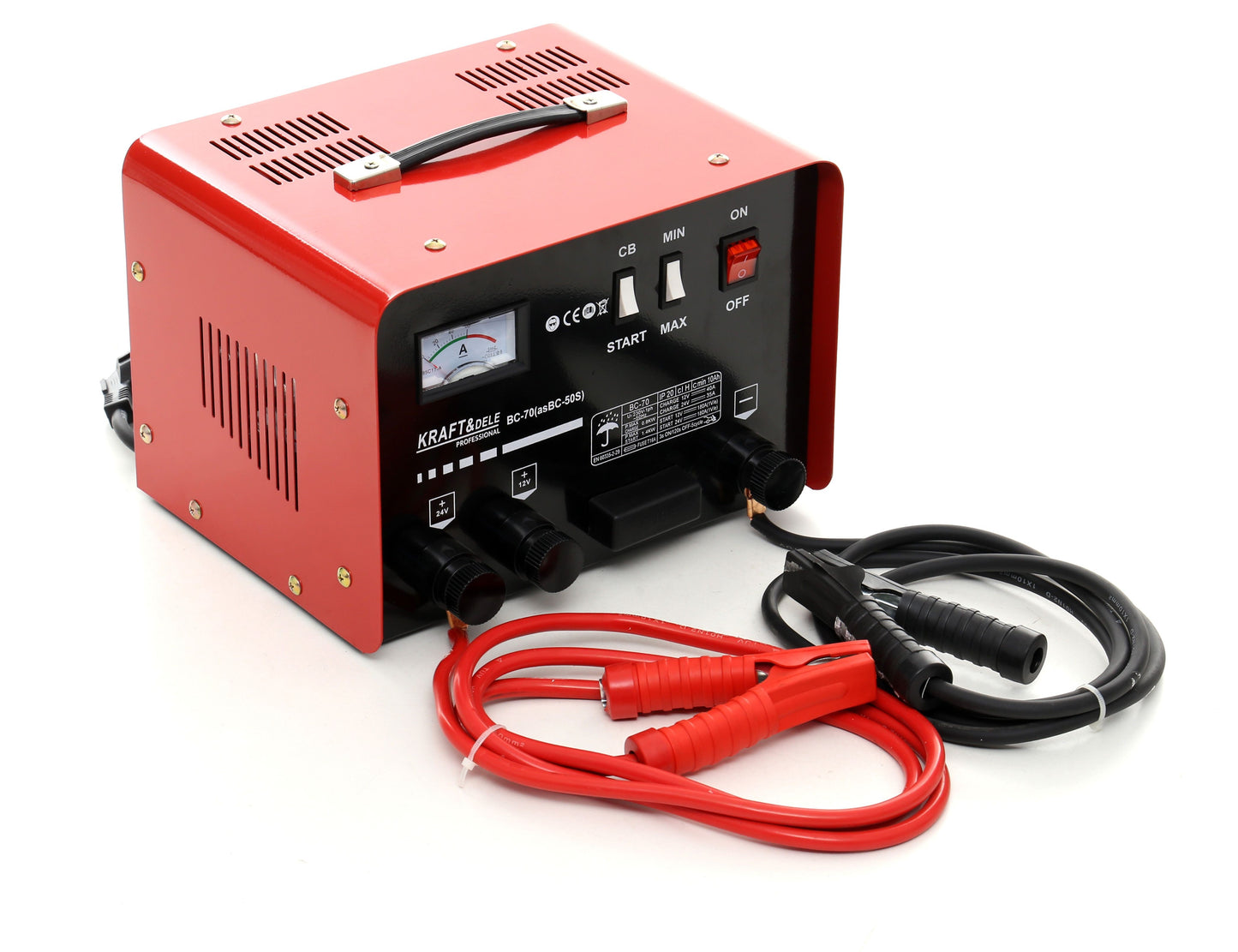 Chargeur batterie Redresseur avec démarrage 180A 12/24V