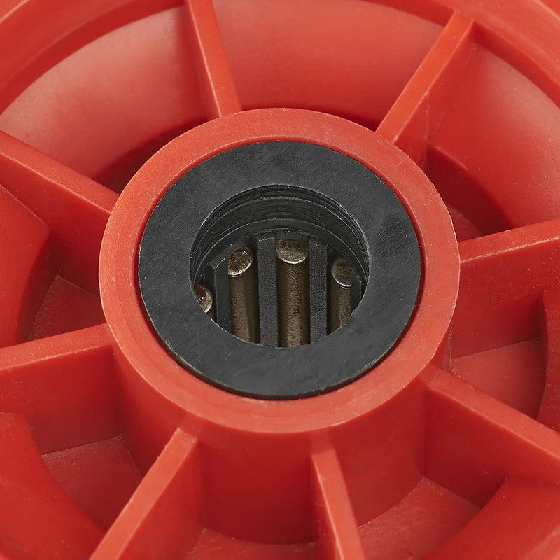 Roue PU avec jante plastique 10" 3.00-4