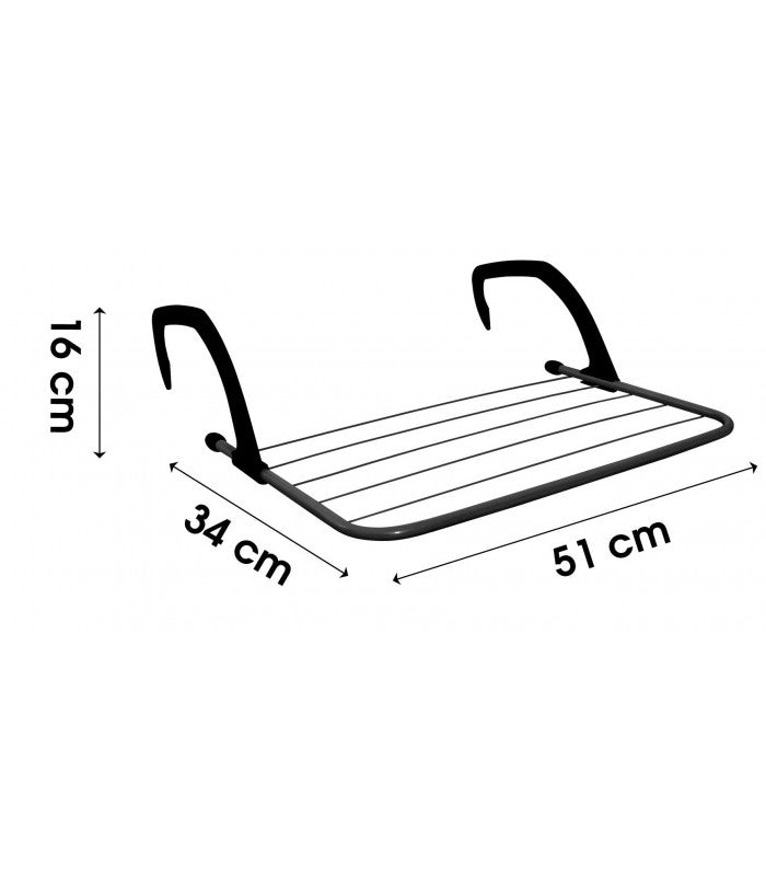 Etendoir Séchoir À Linge Pliant Pour Balcon Et Radiateur