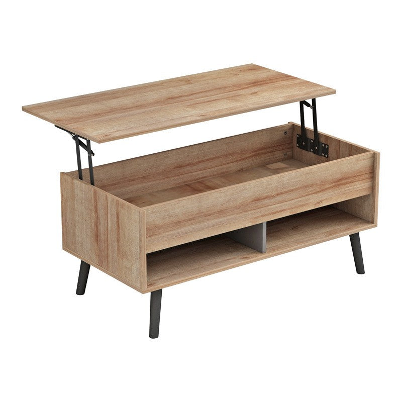 Table basse bois relevable 100x60x45 cm