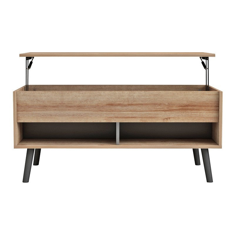 Table basse bois relevable 100x60x45 cm