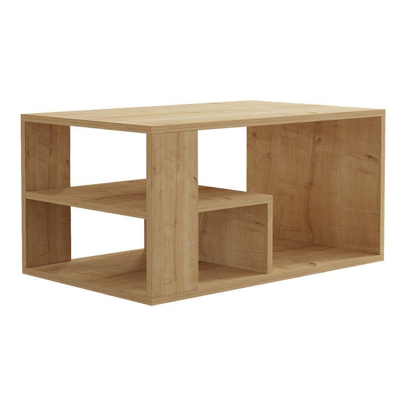 Table basse bois chêne 80x50x40 cm