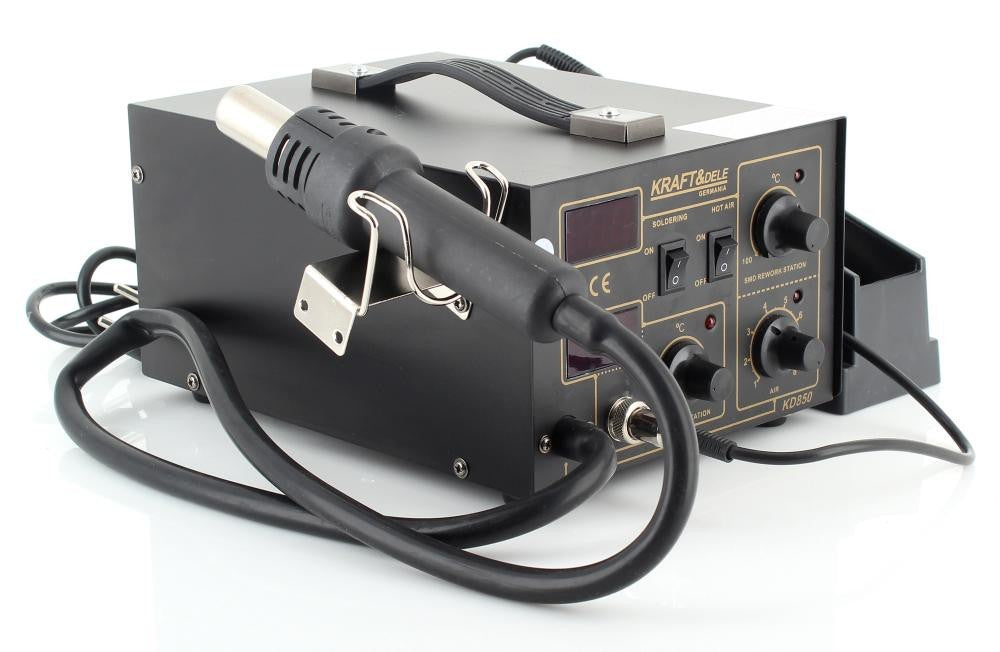 Poste à souder plastique 2 en 1