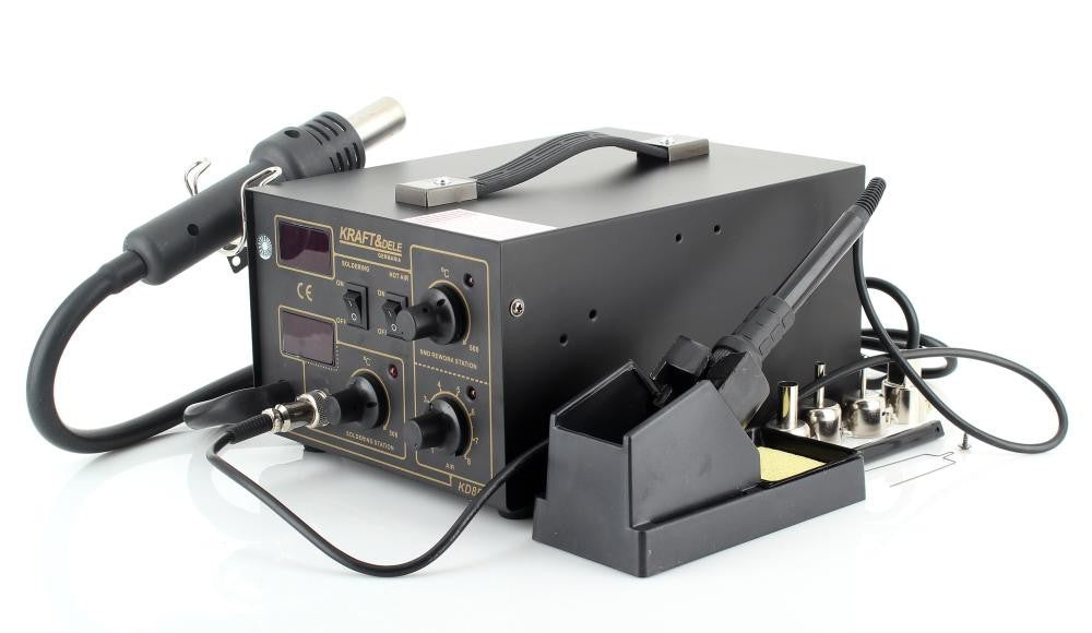 Poste à souder plastique 2 en 1