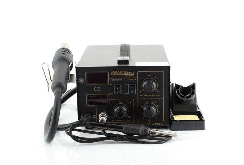 Poste à souder plastique 2 en 1