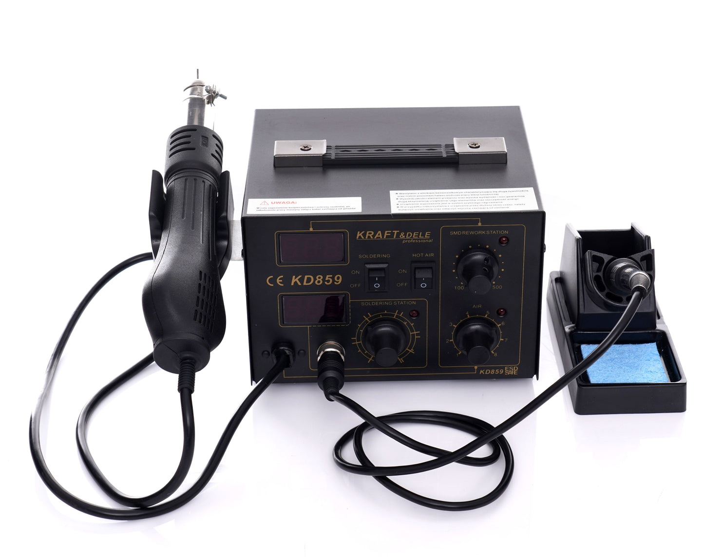 Poste a Souder plastique 3 en 1 avec 4 buses