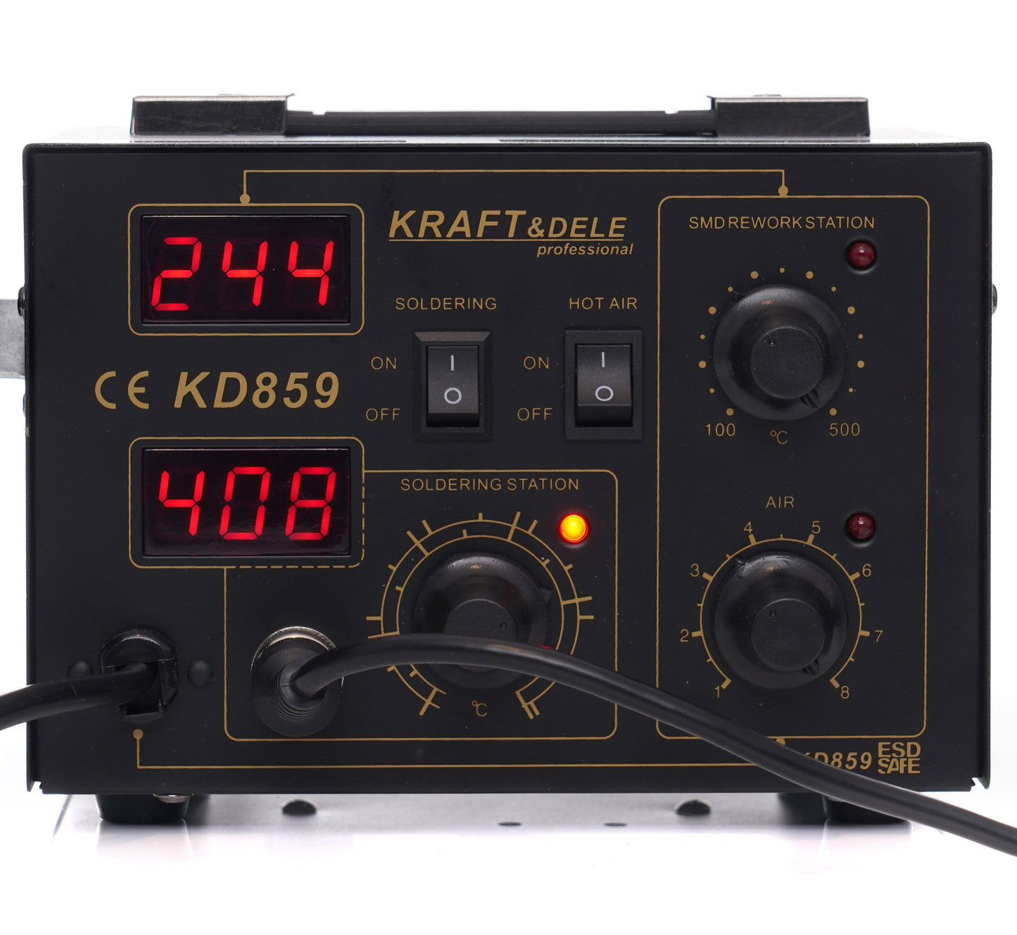 Poste a Souder plastique 3 en 1 avec 4 buses