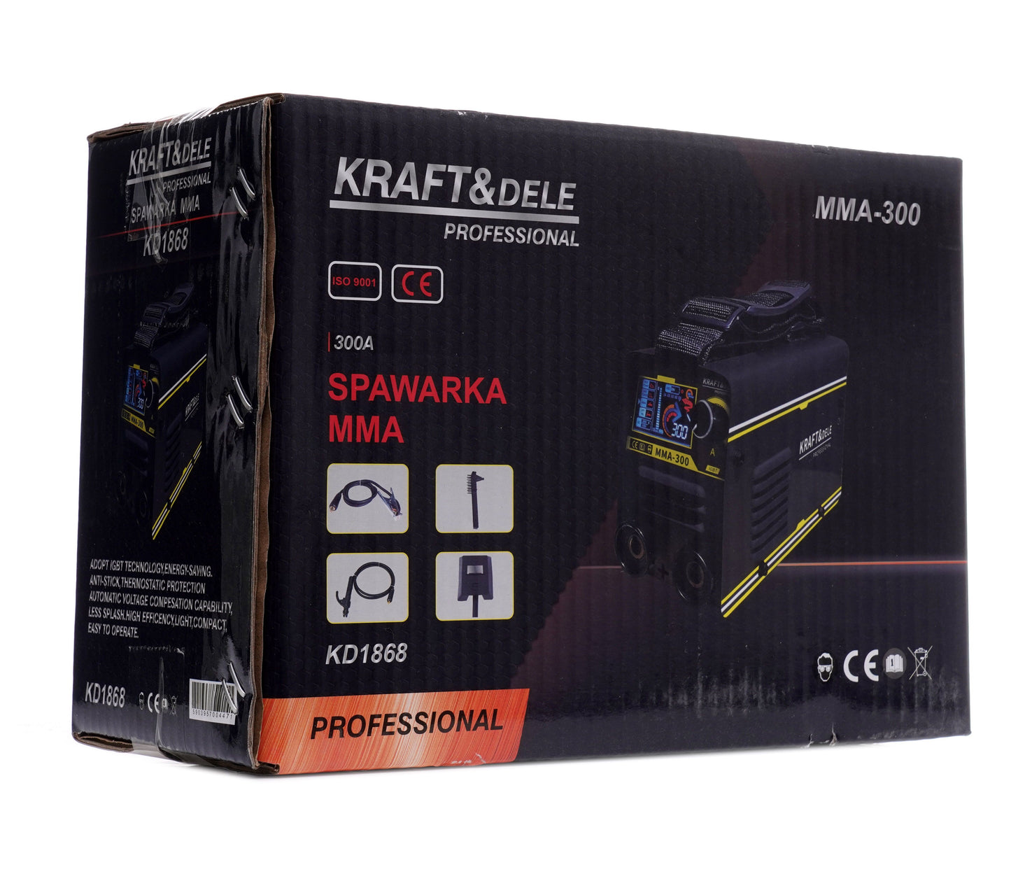 Poste à souder à onduleur MMA IGBT LCD 300A