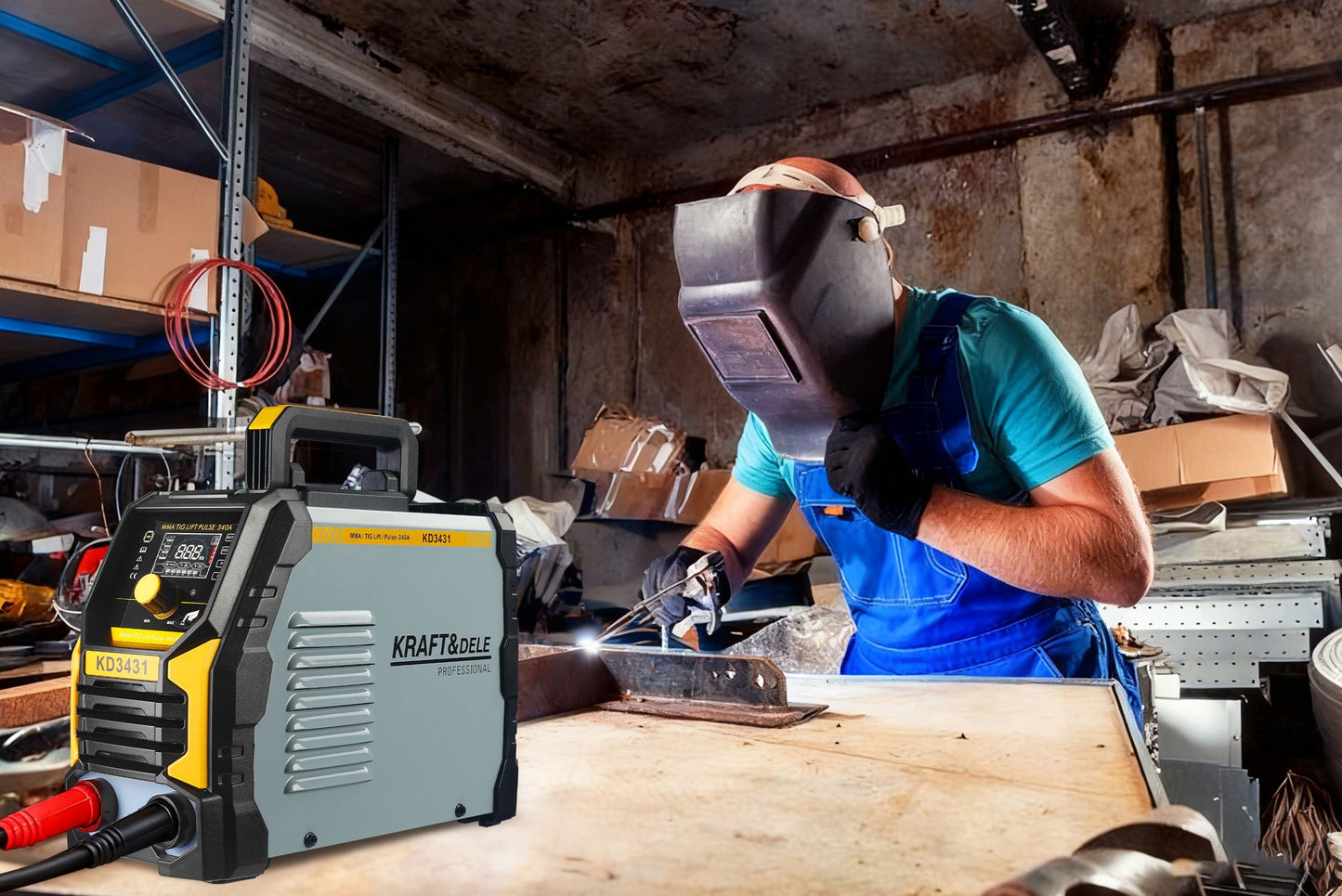 Poste a souder INVERTER MMA TigLift Pulse 340A