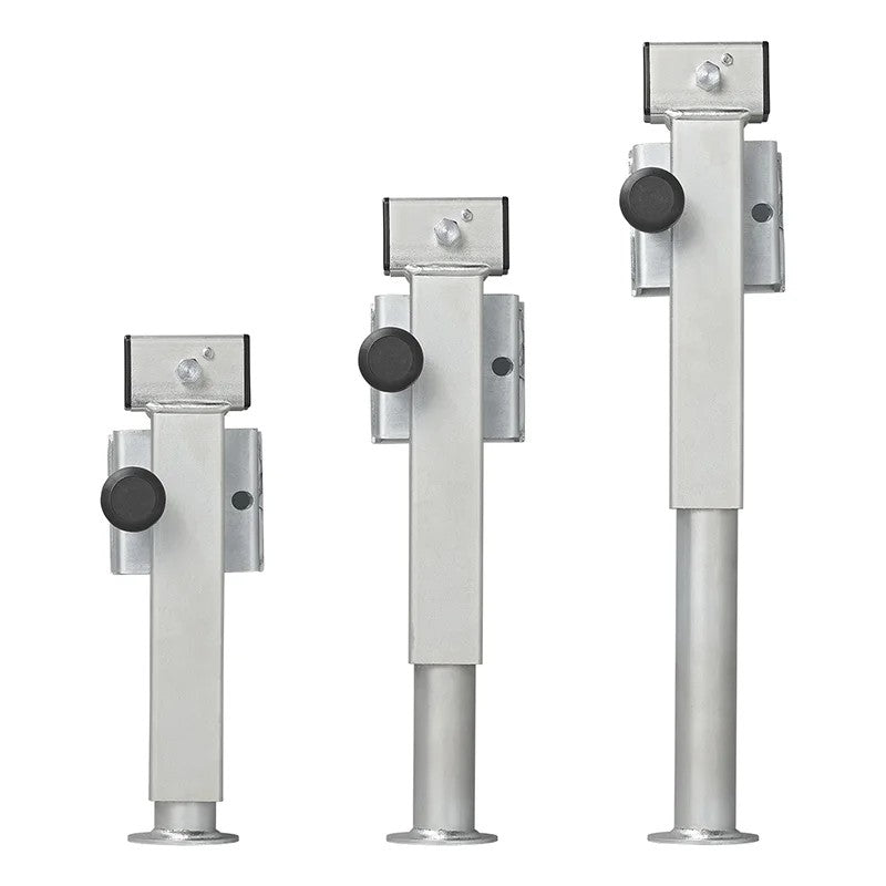 Support de remorque 60x60 mm pivotant SF60 D42 SW19 410-655 mm 1300kg