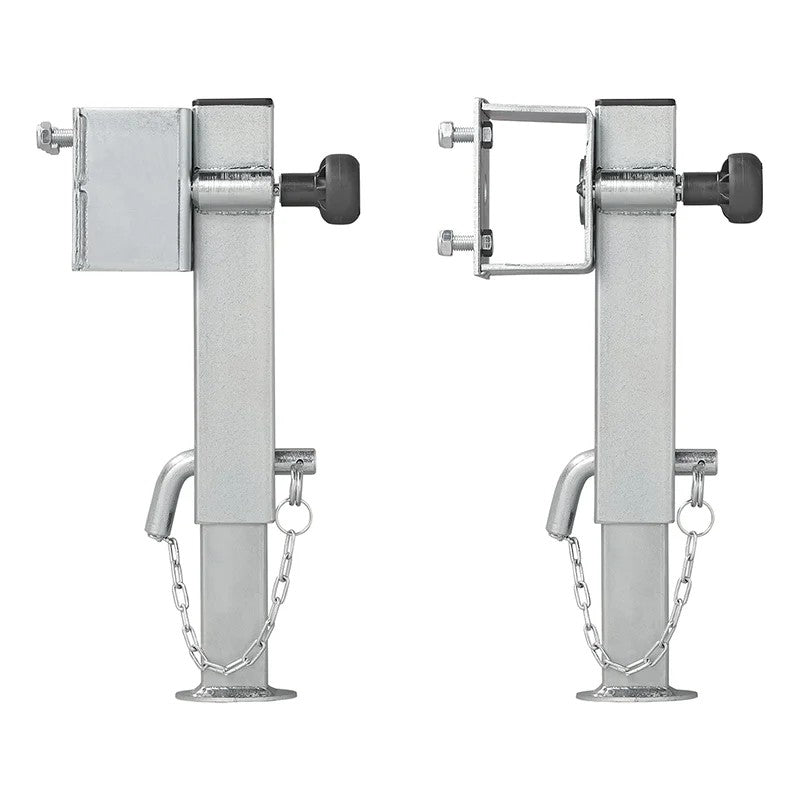 Support de remorque 60x60 mm pivotant TL60 D85 SW19 345-445 mm 1300 kg