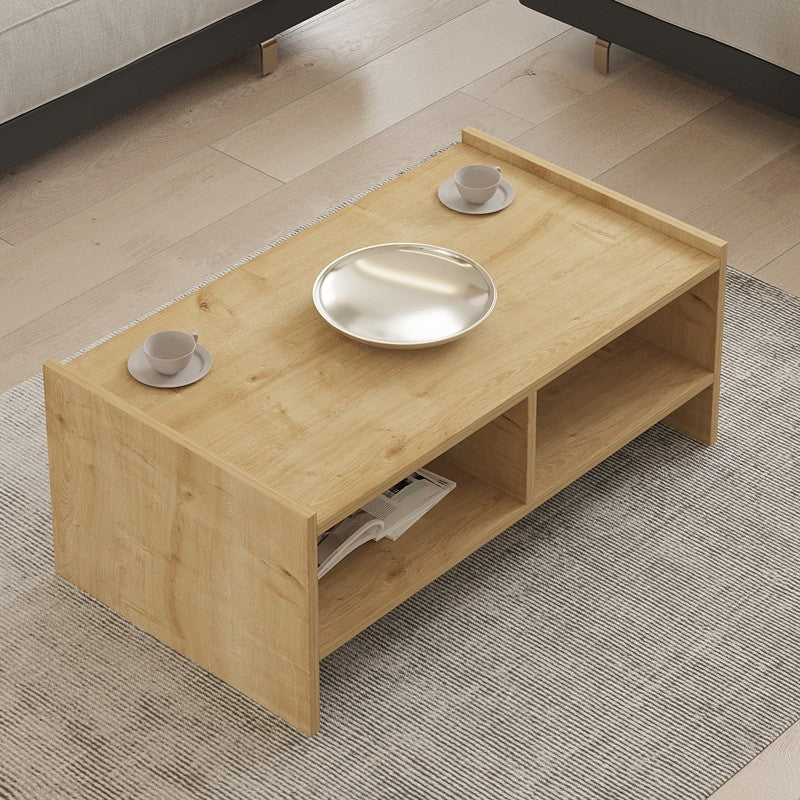 Table basse bois chêne 90x50x35 cm