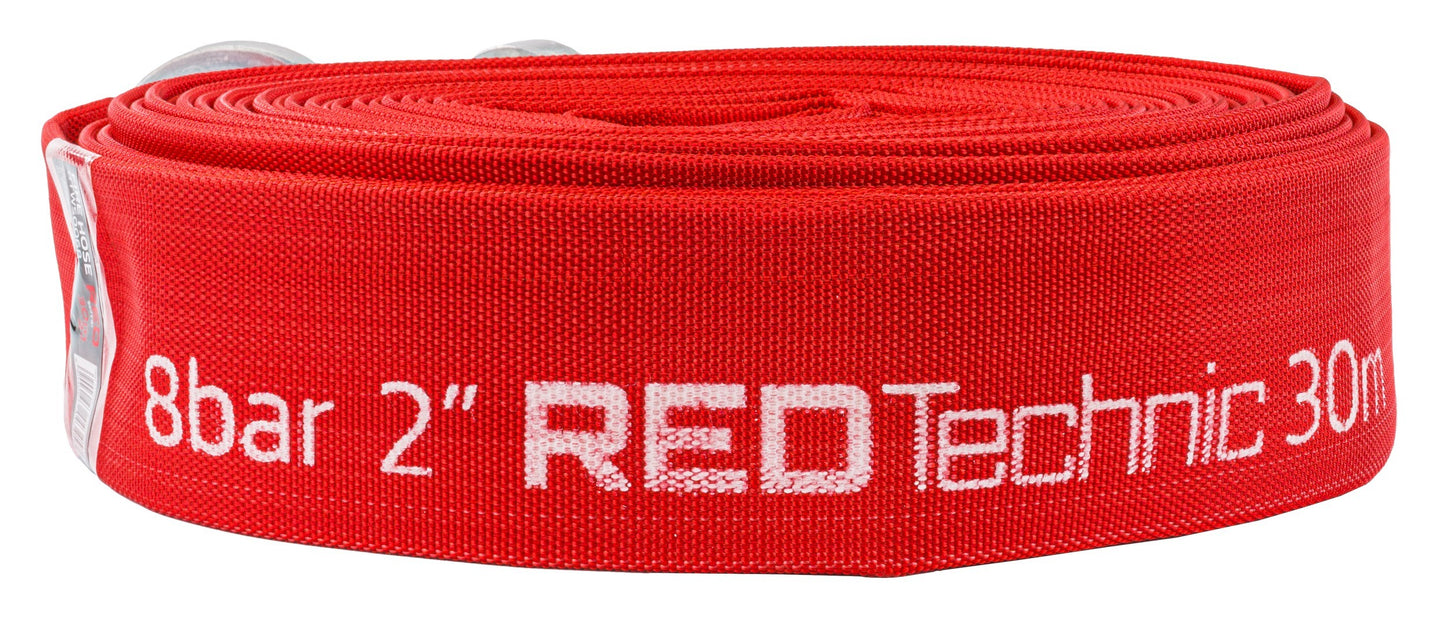 Tuyau D'incendie Pour Eaux Sale, Fosse Septique, Raccord Rapide, 2" 30 M 8 Bar